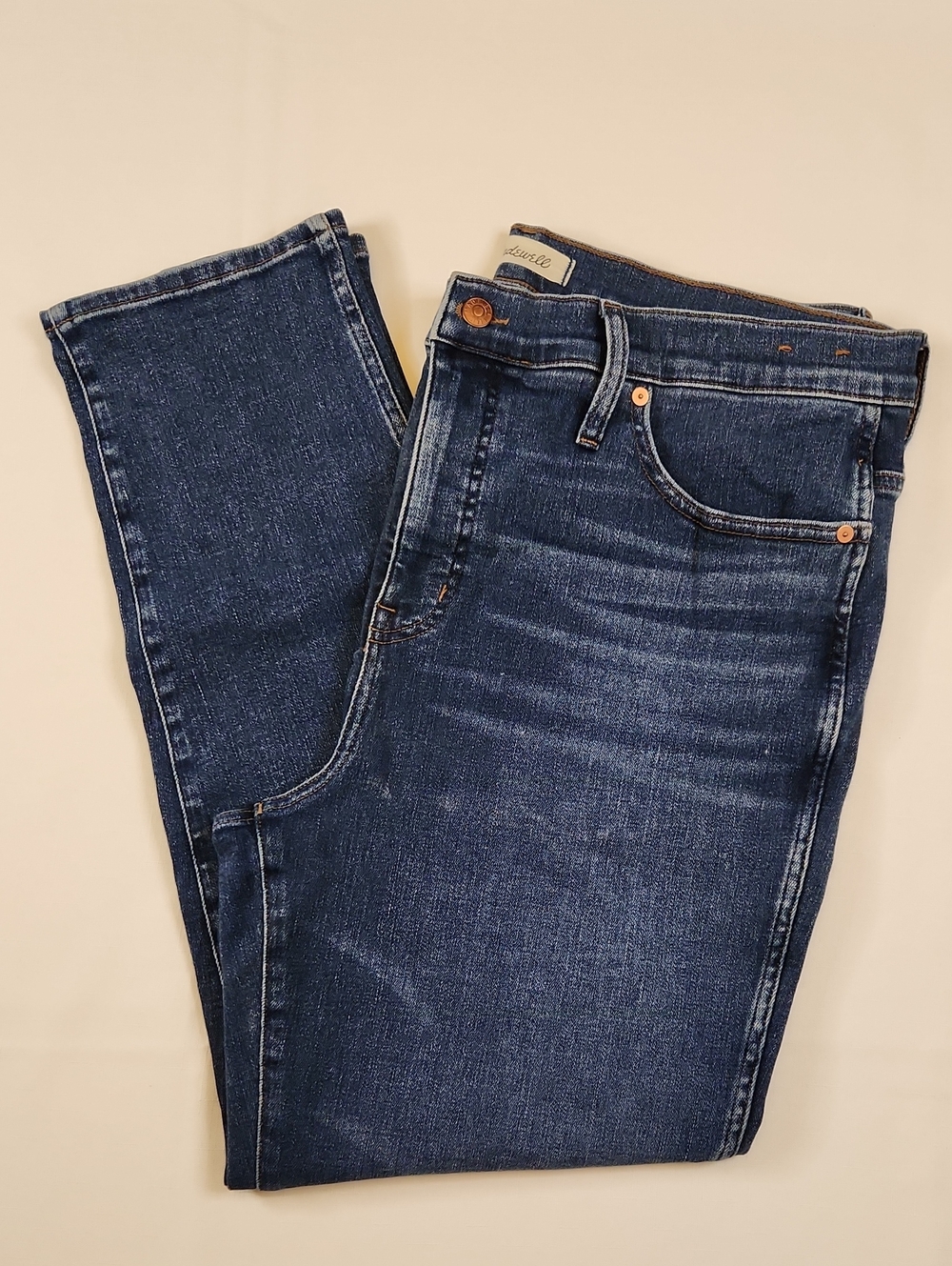Madewell Medium Wash Stovepipe Jeans